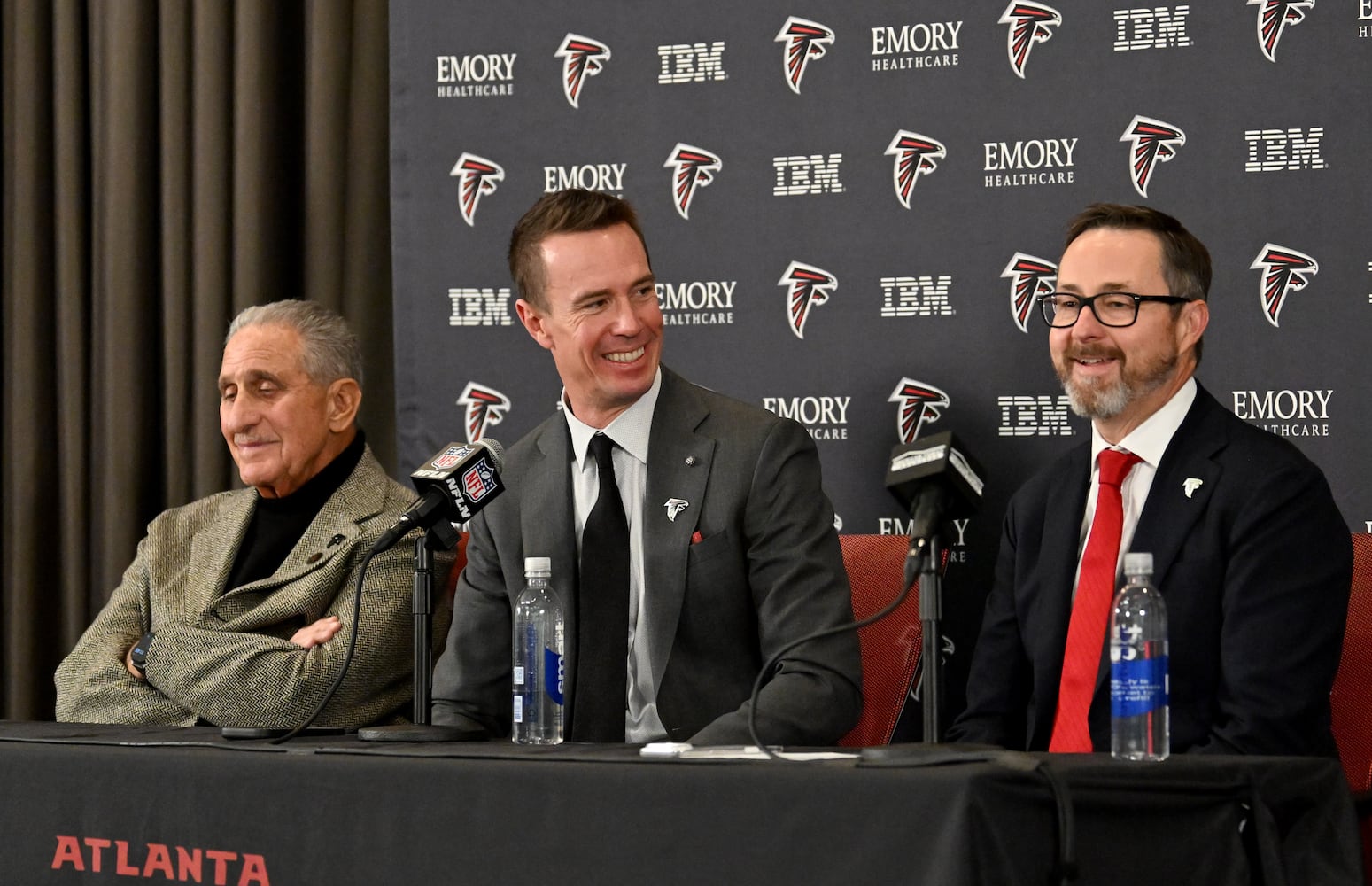 New Falcons president of football Matt Ryan