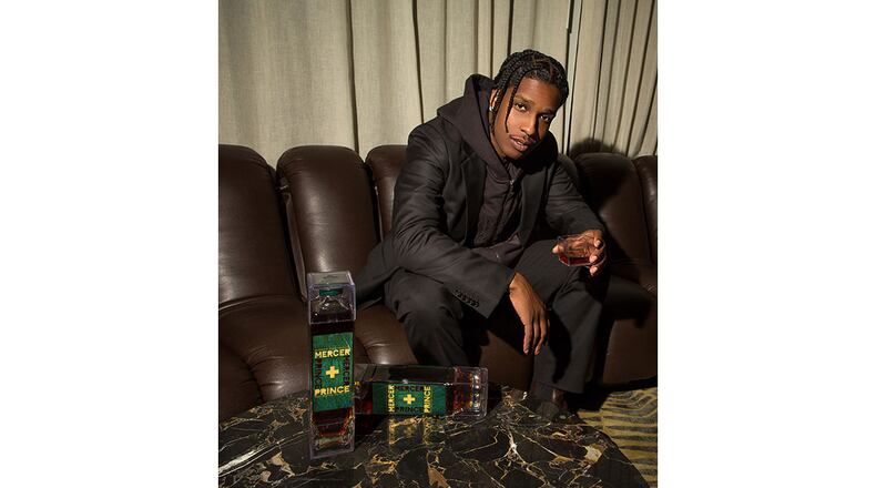 A$AP Rocky's new whisky brand, Mercer + Prince, began with the rapper's curiosity in trying whiskies of the world. Courtesy of Mercer + Prince