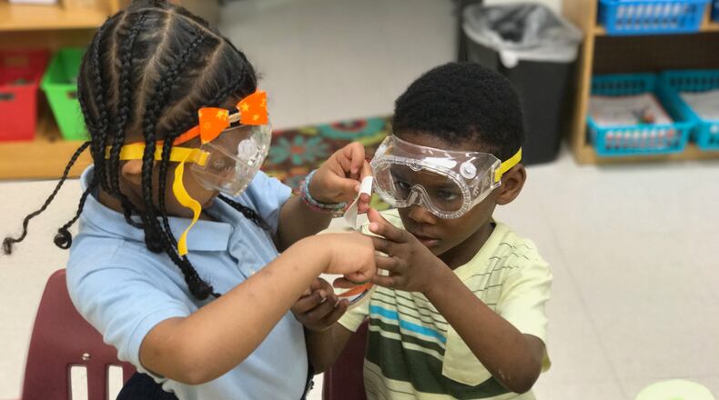 A STEM classroom at Atlanta Public Schools' Hollis Innovation Academy.