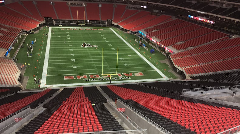 Atlanta United will play its first game at Mercedes-Benz Stadium on Sept. 10 when it hosts Dallas.
