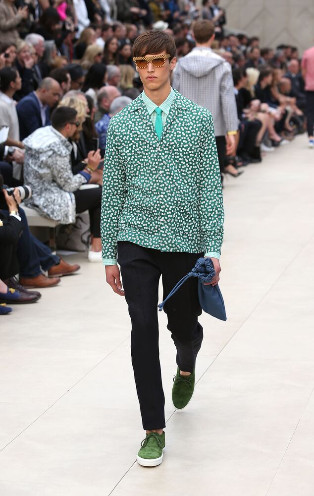 Burberry Prorsum show at the London Collections