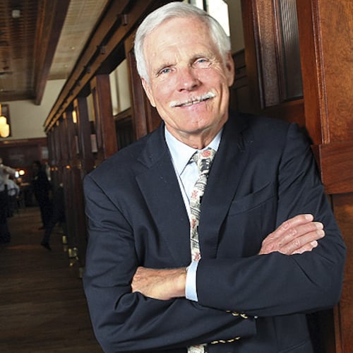 In 2002, Ted Turner co-founded the Ted's Montana Grill chain with restauranteur George McKerrow Jr., with a menu that promotes bison burgers and other bison dishes. (AJC file)