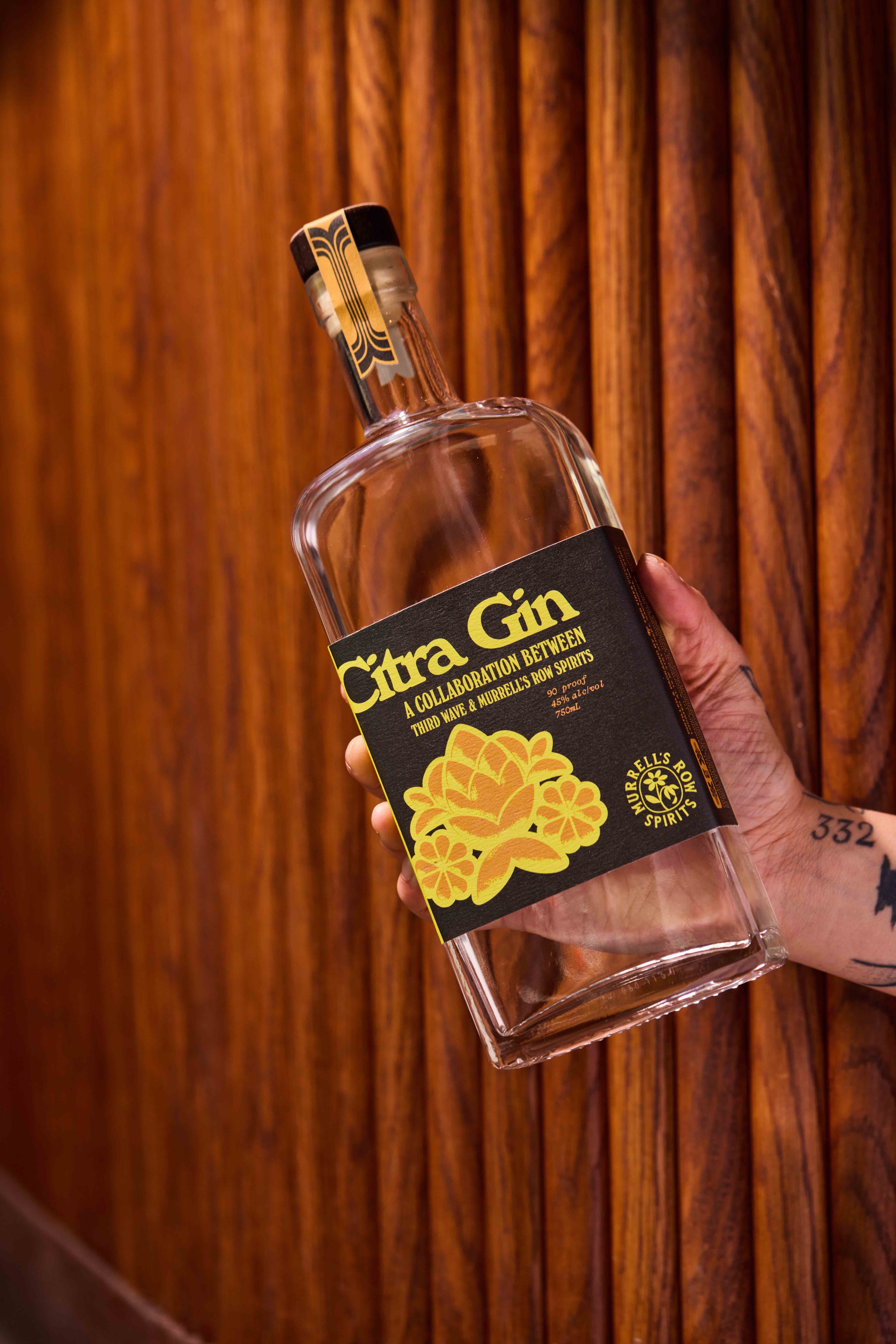 New Citra Gin is a collaboration between Savannah's Third Wave Spirits and Decatur's Murrell's Row distilleries. (Courtesy of Third Wave Spirits)