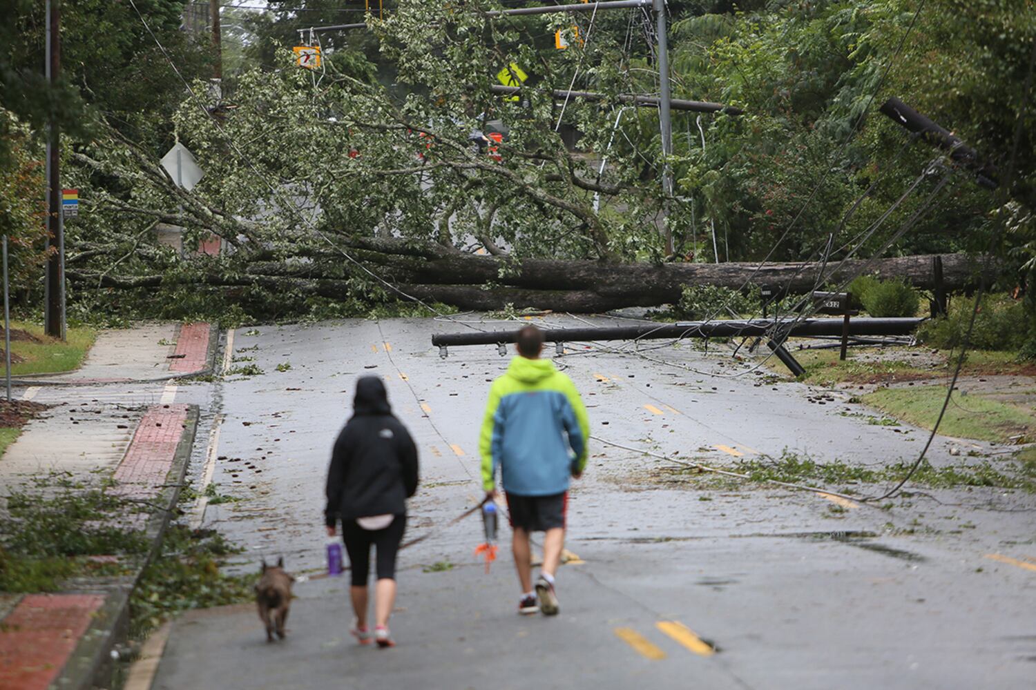 Photos: Irma’s wake of destruction along Georgia, nearby Florida