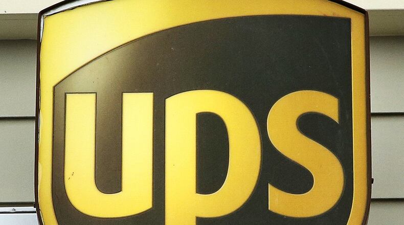 UPS logo. (AP Photo/Steven Senne, File)