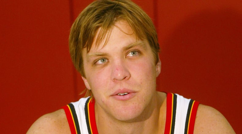 Atlanta Hawks' center Jason Collier died in October of 2015. JENNI GIRTMAN/AJC Staff