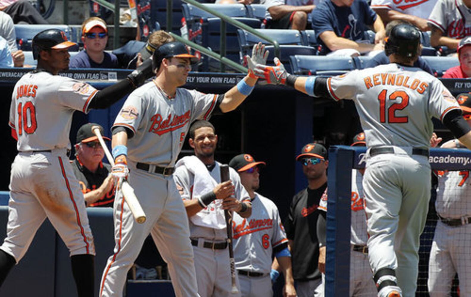 Braves end series with Orioles