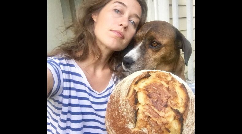 Ready to organize her life differently, Sarah Dodge left restaurant work to devote herself to making excellent bread and to spending time with her dog Fergus.