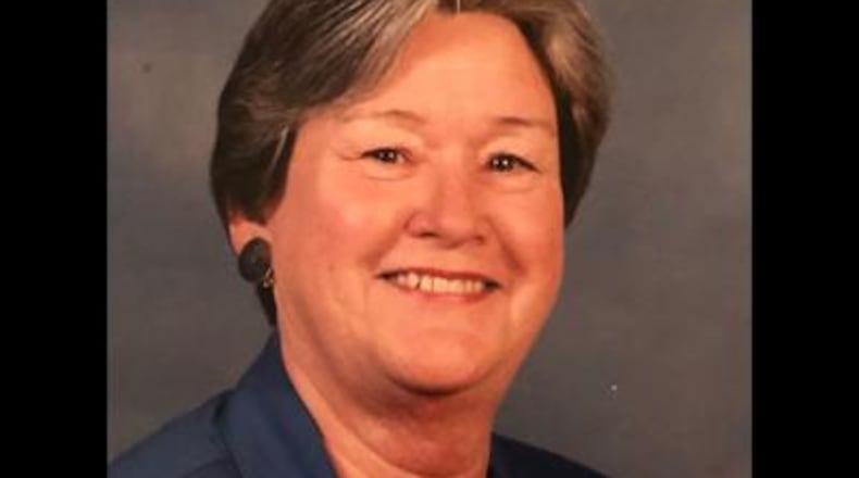 The late Powder Springs Councilwoman Nancy Arnold is remembered fondly by current Mayor Al Thurman and former Mayors Brad Hulsey and Patricia Vaughn. (Courtesy of Powder Springs)