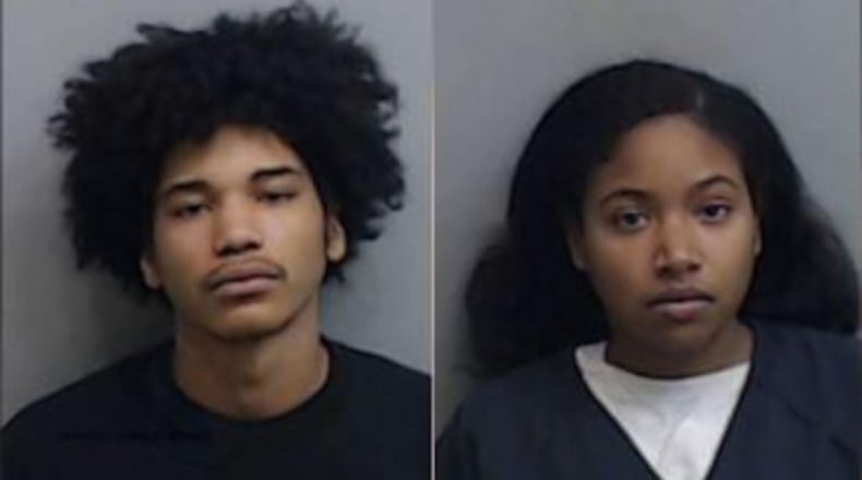 Barron Brantley (left) and Jordyn Jones (PHOTO: Fulton County Sheriff's Office)