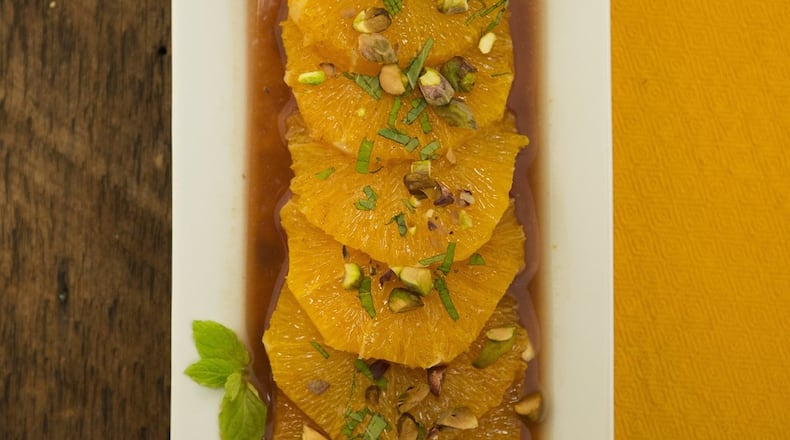 Moroccan Orange Salad. (Ryan Michalesko/St. Louis Post-Dispatch/TNS)