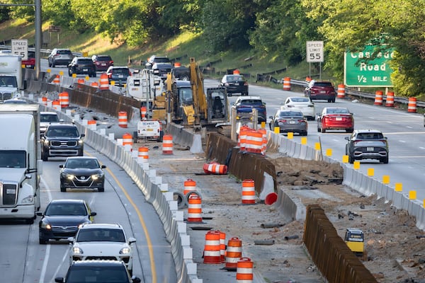 All lanes of I-285 will be shut down Friday night into Monday morning south of I-20, rerouting traffic onto the Downtown Connector and into the city, GDOT officials have announced. (Ben Hendren for the AJC)