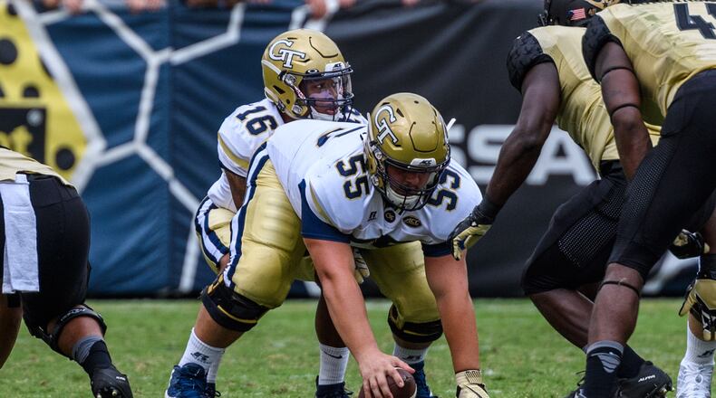 Freshman center Kenny Cooper has not had extensive playing time this season behind starter Freddie Burden. (GT Athletics/Danny Karnik)