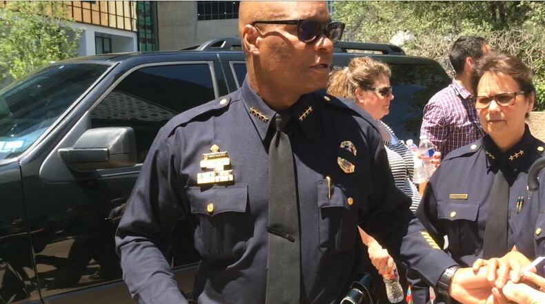 Dallas Police Chief David Brown said the sniper attacks on his officers was "well planned." Photo: Jennifer Brett