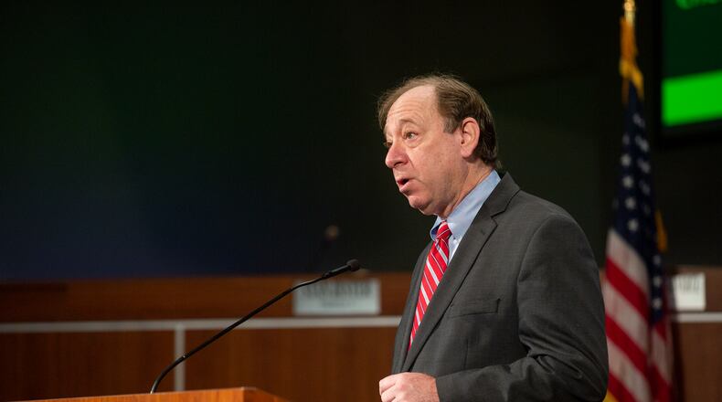 DeKalb County School District board member Marshall Orson said the system should re-evaluate its approach to accreditation with Cognia. (REBECCA WRIGHT FOR THE ATLANTA JOURNAL-CONSTITUTION)