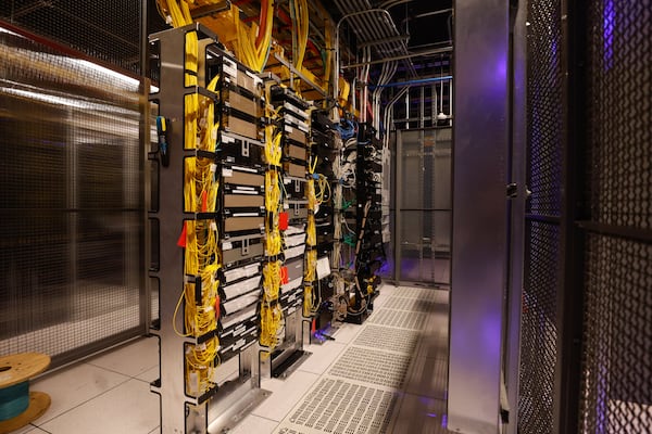 Downtown Atlanta's history as a logistics hub laid the groundwork for the city becoming a place for connecting telecommunications services. (Natrice Miller/AJC)