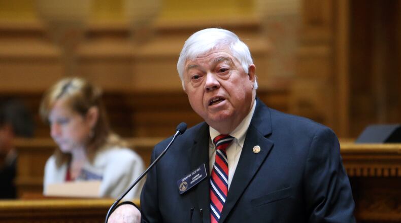 Senate Appropriations Chairman Jack Hill, R-Reidsville. JASON GETZ / JGETZ@AJC.COM