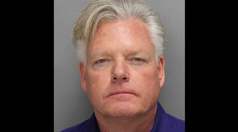 A 2017 mugshot of James Russell Wiley