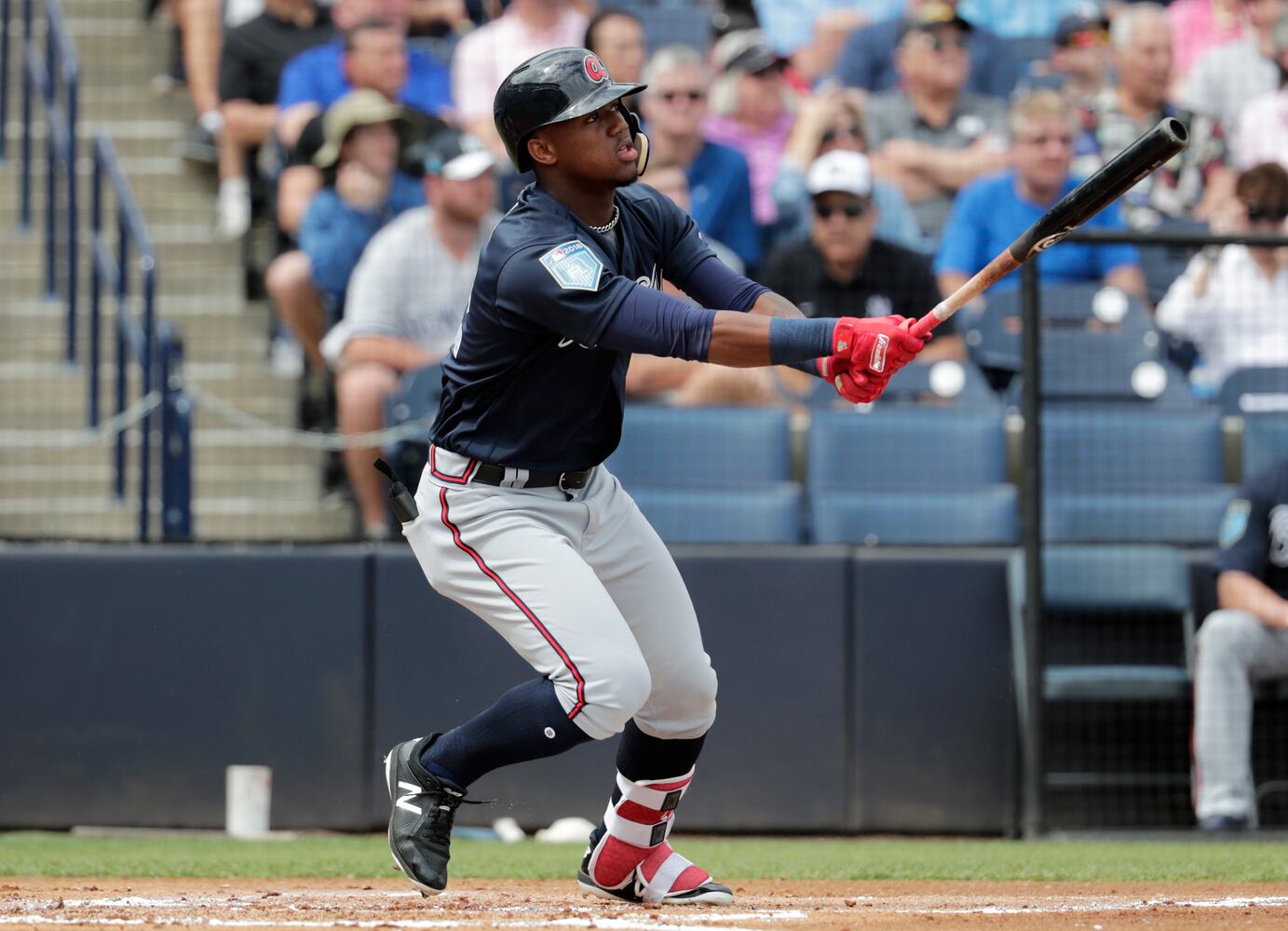 Photos: Braves fall to Yankees in eventful spring game