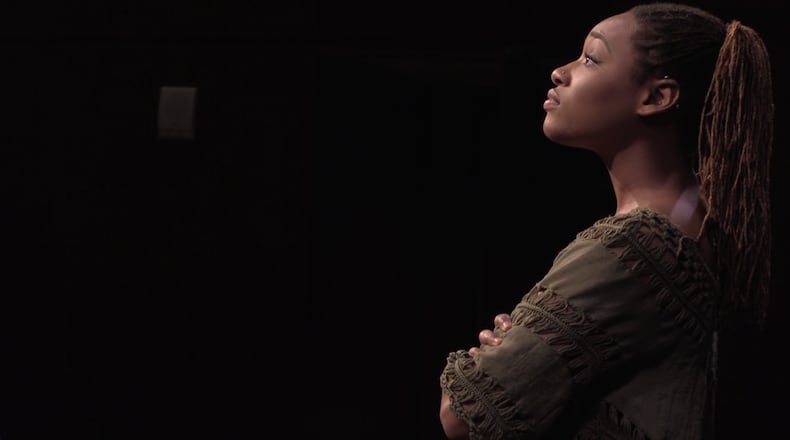 Sarah Jeen Francois was among hundreds of actors hoping to land spots in Georgia theaters.