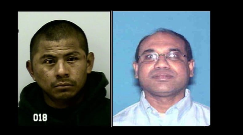 Leo Escudero-Olivares (left) and Mizanur Rahman are wanted on charges of serious sexual offenses.