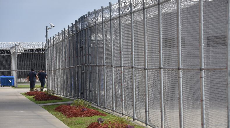 The ICE Processing Center in Folkston, Ga. in 2018. HYOSUB SHIN / HSHIN@AJC.COM