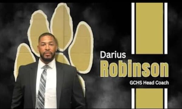 Darius Robinson, head football coach of Greene County High School. (Courtesy of Greene County Schools)