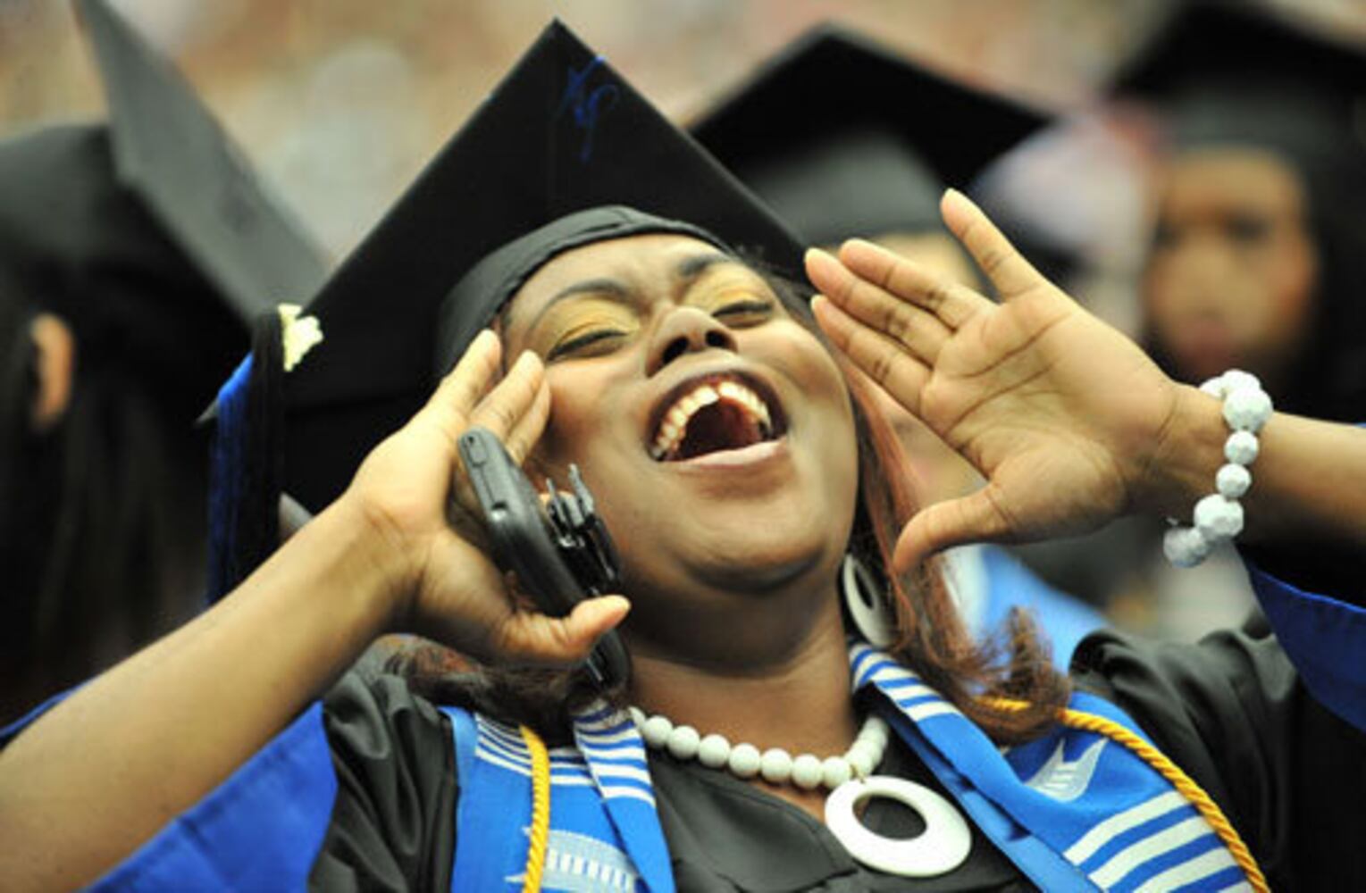 Jimmy Carter speaks at GSU commencement