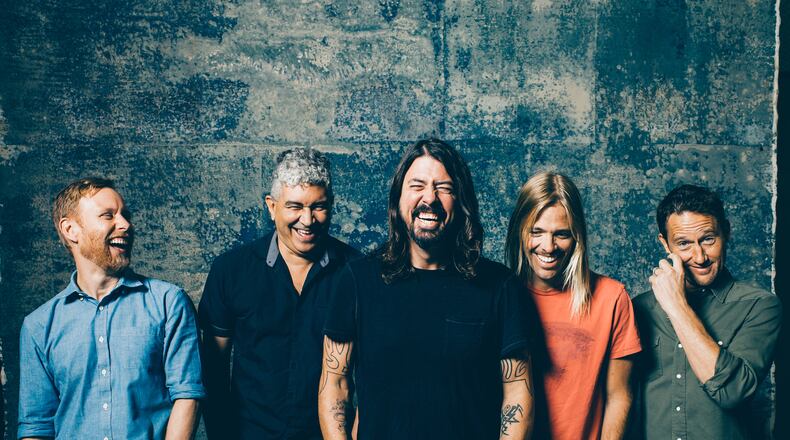The Foo Fighters will play a general admission show at Centennial Olympic Park in Octobert 2015. Photo: BRANTLEY GUTIERREZ Before you know it, it will be October and time for the Foo Fighters. Photo: BRANTLEY GUTIERREZ