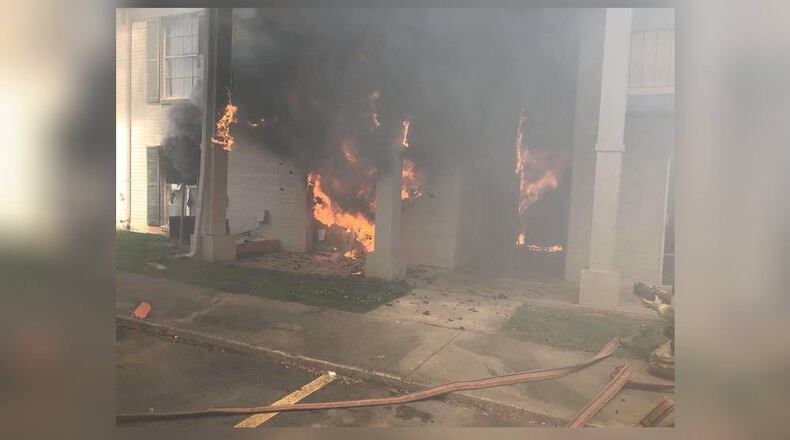 Thursday’s fire took place at a complex in the 3500 block of Indian Creek Way in Clarkston.