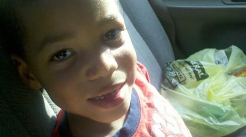 Kentae Williams, shown in this undated photo,  was allegedly drowned by his father in their Decatur apartment. Photo: WSB-TV