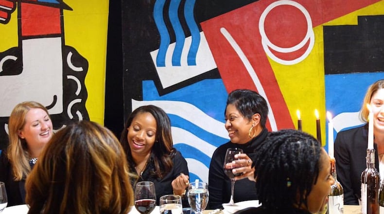 Hush Dinner Club hosted a recent event at Ambient Plus Studio in Atlanta. CONTRIBUTED