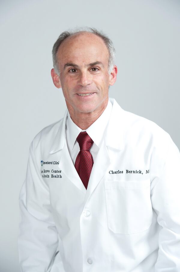 Dr. Charles Bernick is the senior director of cognitive disorders at the Cleveland Clinic’s Center for Brain Health. (Photo contributed)