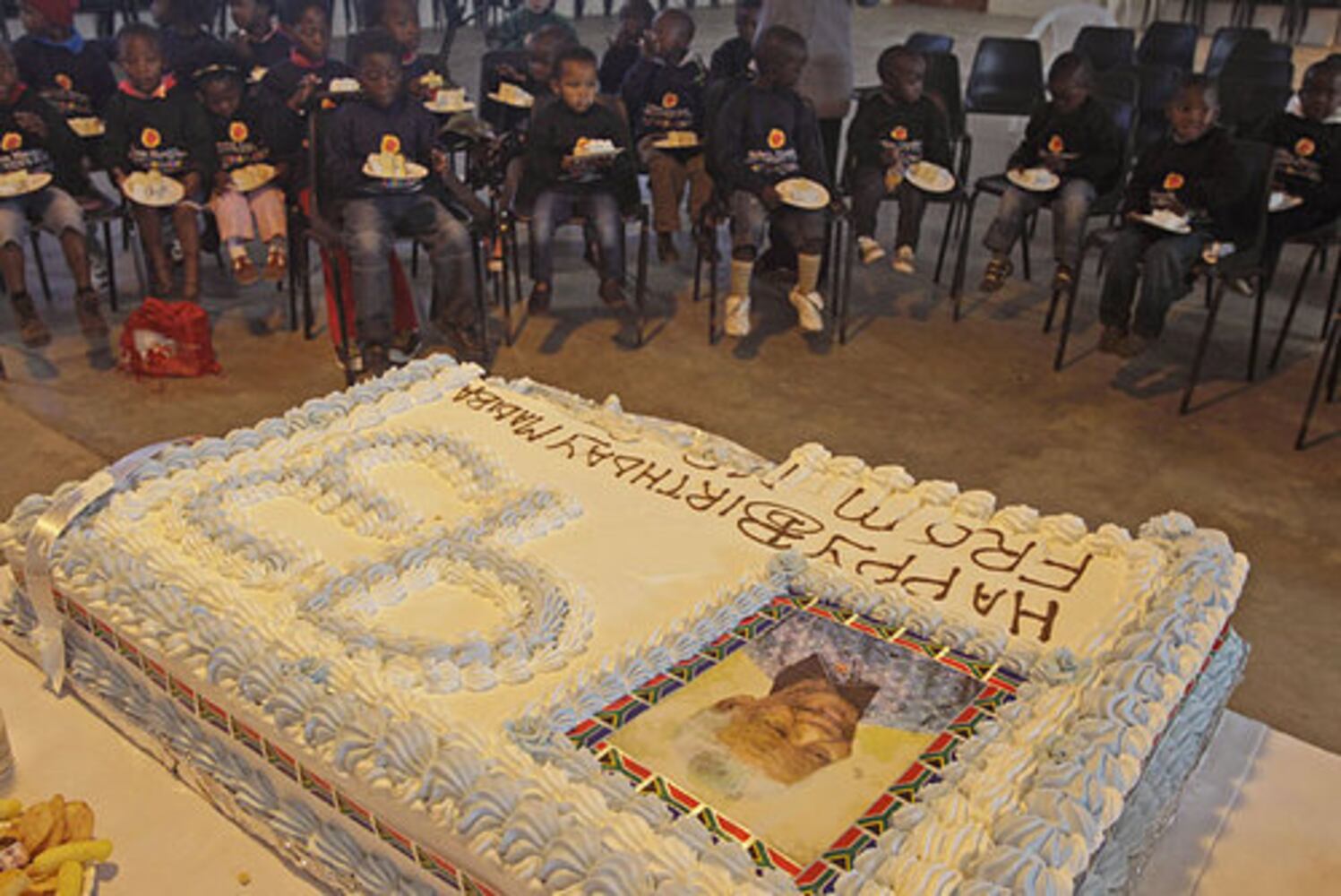 Nelson Mandela celebrates 93rd birthday