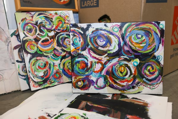 Robin Sandler of Atlanta’s Sandler Hudson Gallery says Susan Robert's art had presence: “It was intense. It was energetic, it was colorful. It didn’t allow you to walk past it." (Jason Getz/AJC)