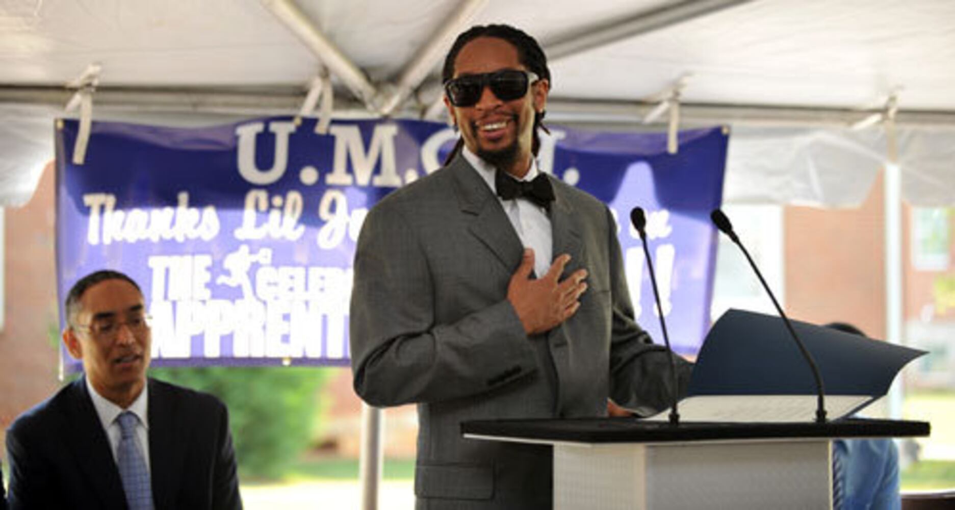 Lil Jon visits United Methodist Children's Home