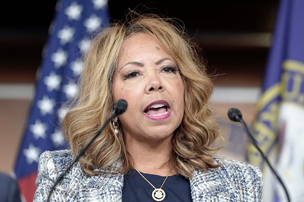 U.S. Rep. Lucy McBath D-Marietta, wants to ban assault weapons nationwide.
