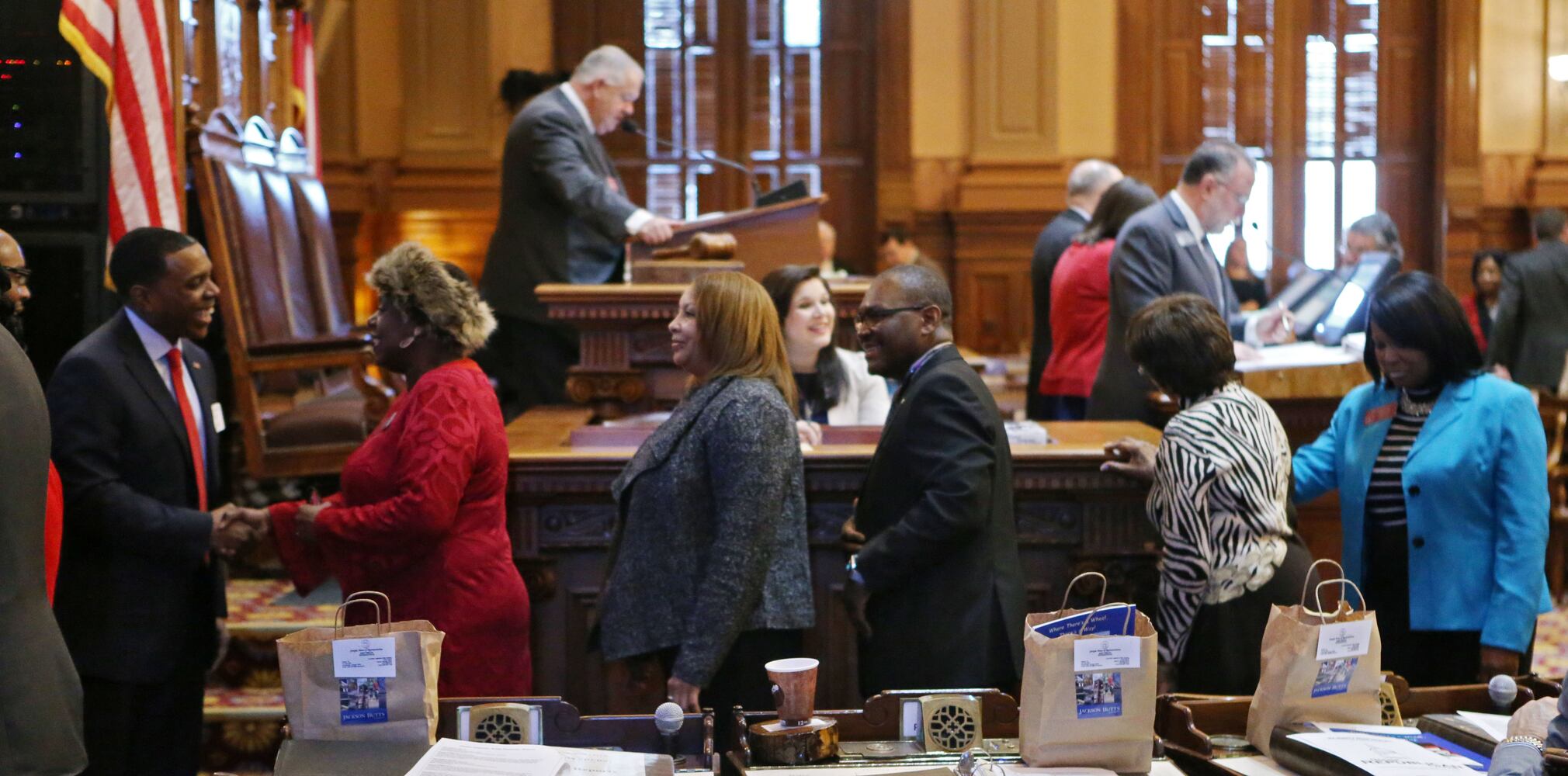 Creflo Dollar visits the Capitol