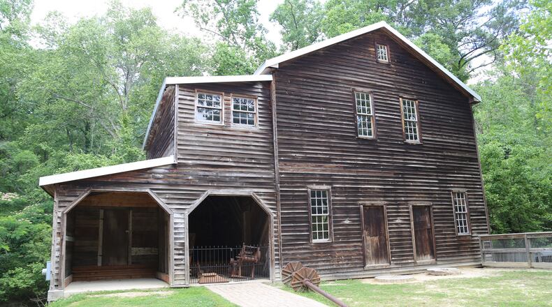 Freeman's Mill was built near Lawrenceville between 1868 and 1879.