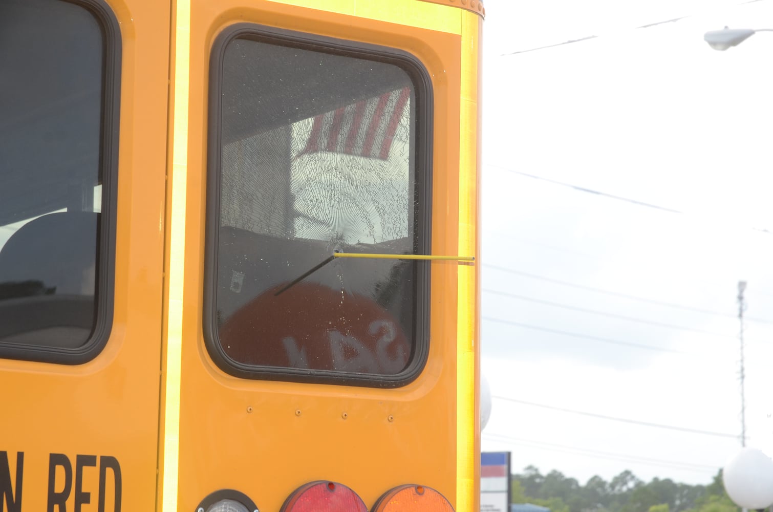 Photos: School bus shooting investigation