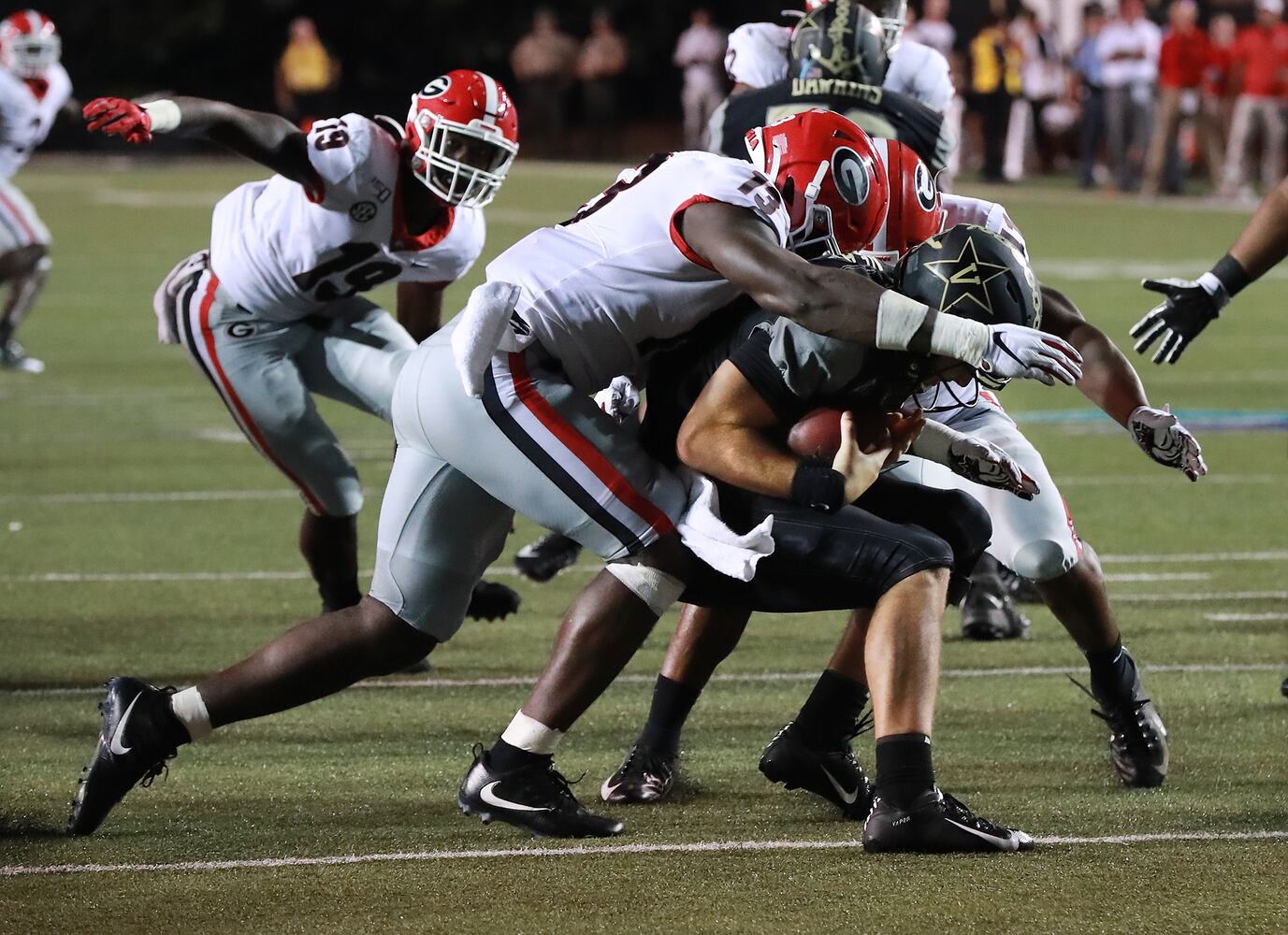 Photos: Bulldogs cruise past Vanderbilt in opener