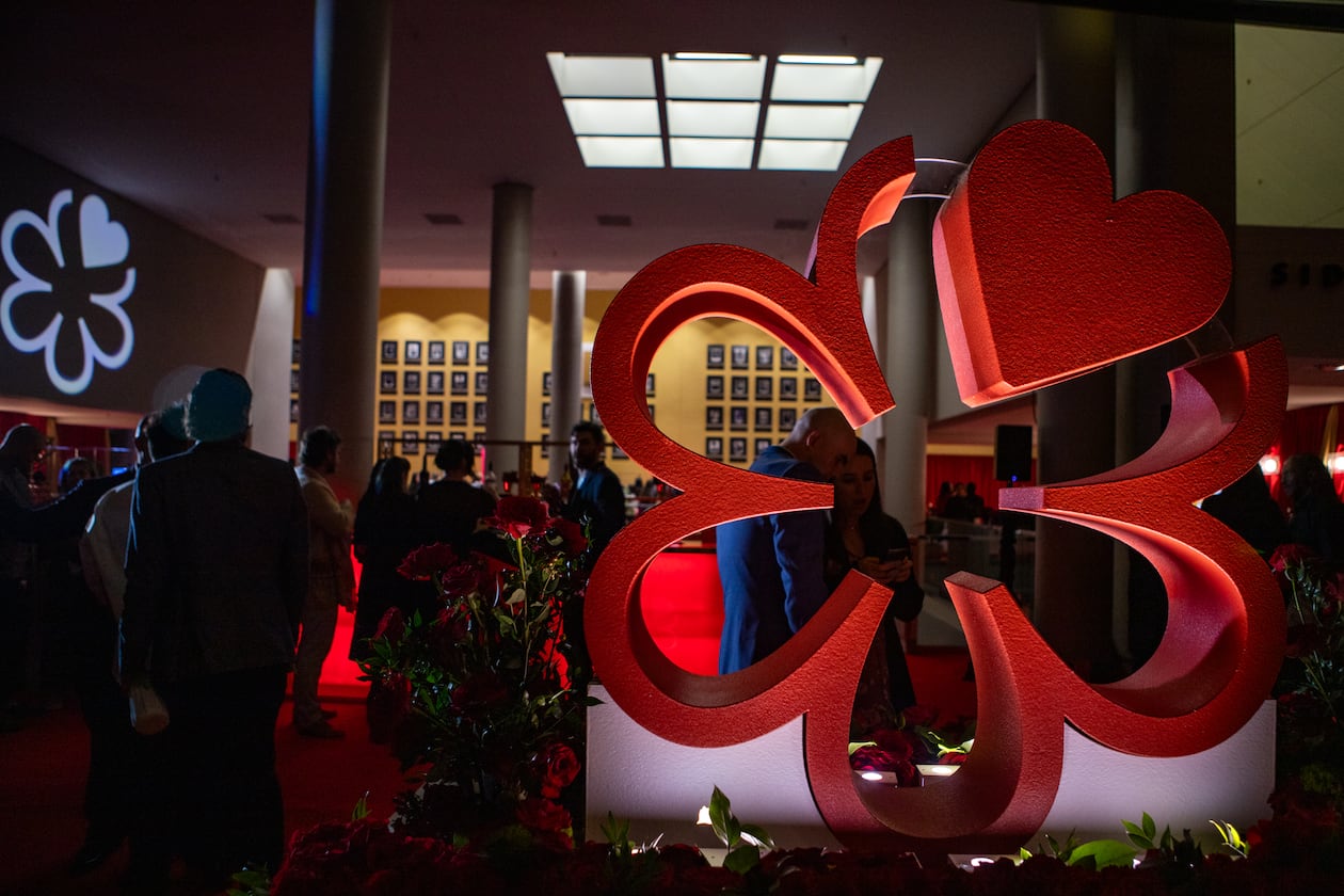 The Michelin Guide Atlanta 2024 ceremony took place at the Georgia World Congress Center. (Jenni Girtman for the AJC)
