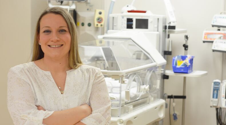 Ashley Thrasher of Piedmont Athens Regional Medical Center is a NICU nurse. Photo courtesy of Ashley Thrasher.