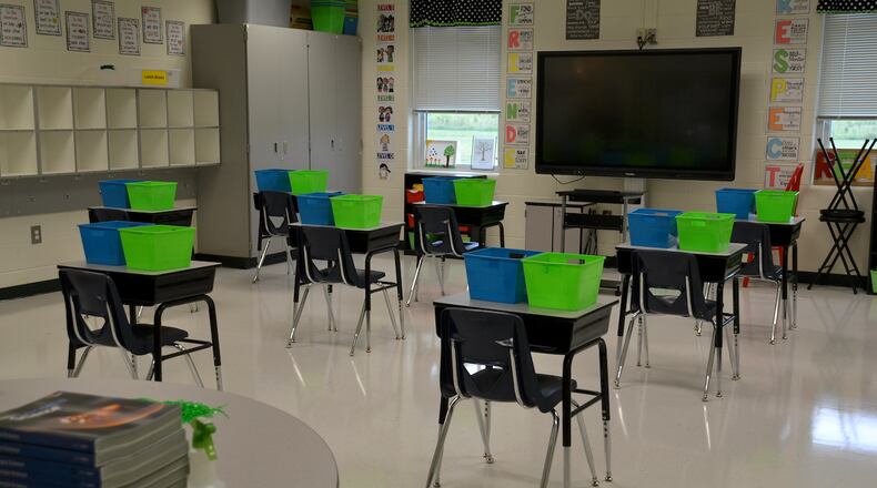 Fayette County classrooms will still have coronavirus prevention protocols when school resumes. Jill Howard Church for the AJC