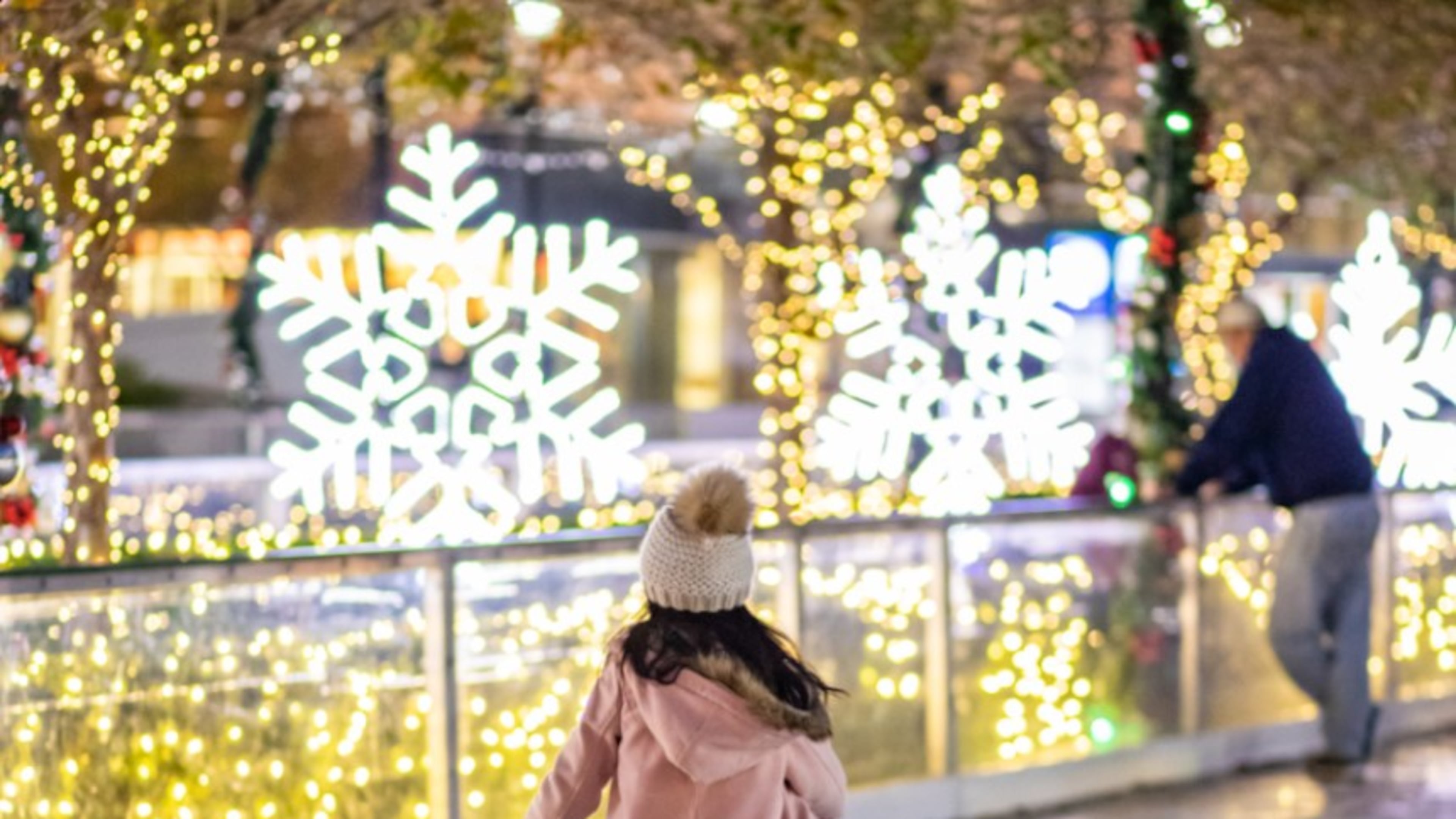 Skate the Station, an outdoor holiday ice skating rink, is open at Atlantic Station in Atlanta through Jan. 19. (Courtesy of Atlantic Station 2022)