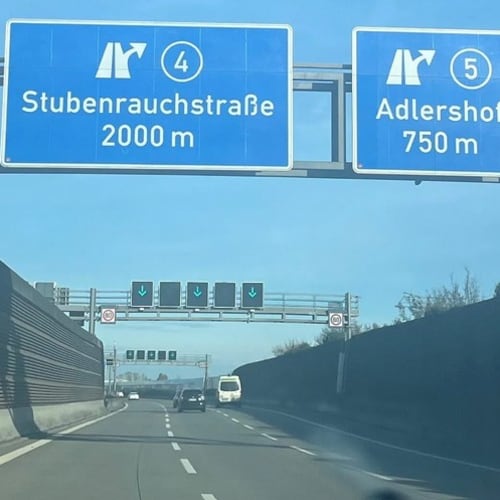 After landing in Amsterdam, D. Orlando Ledbetter makes the trek to Berlin.