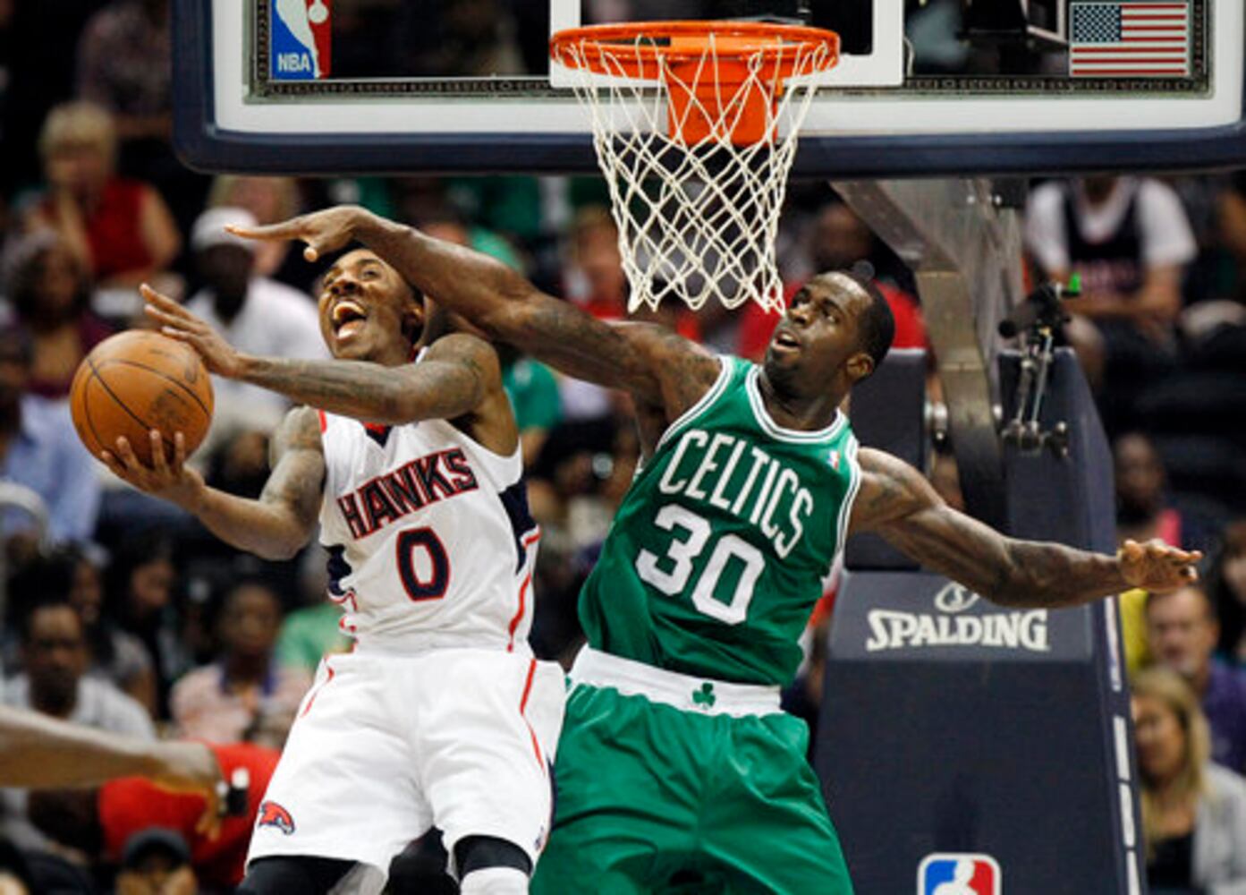 Hawks open playoff series with Celtics