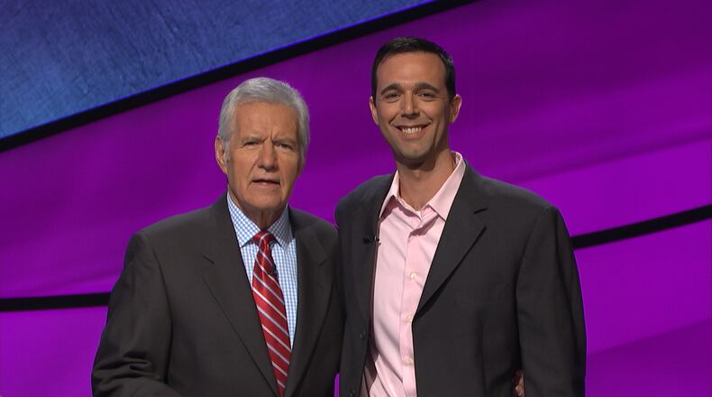 Alex Trebek and Adam Francois Watkins