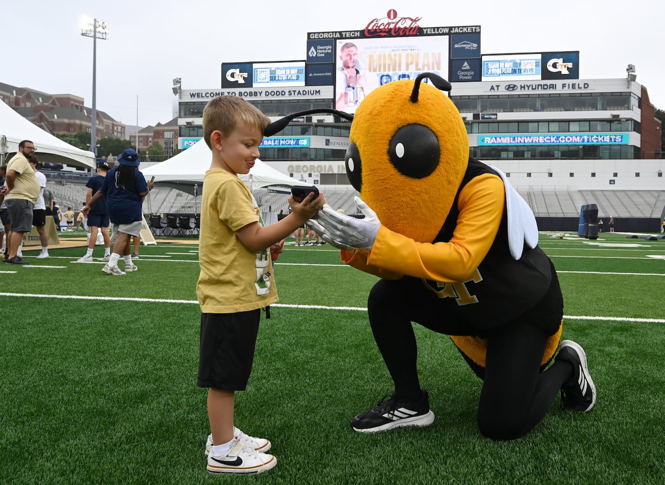 Photos from Georgia Tech fans day event