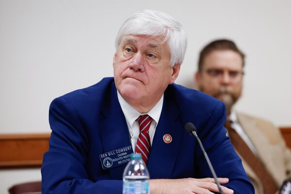 State Sen. Bill Cowsert, a Republican candidate for attorney general, chairs the Senate Special Committee on Investigations. (Arvin Temkar/AJC)